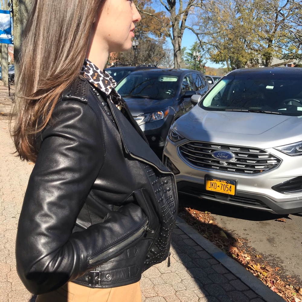 Lamb leather jacket - Picture 2 of 8